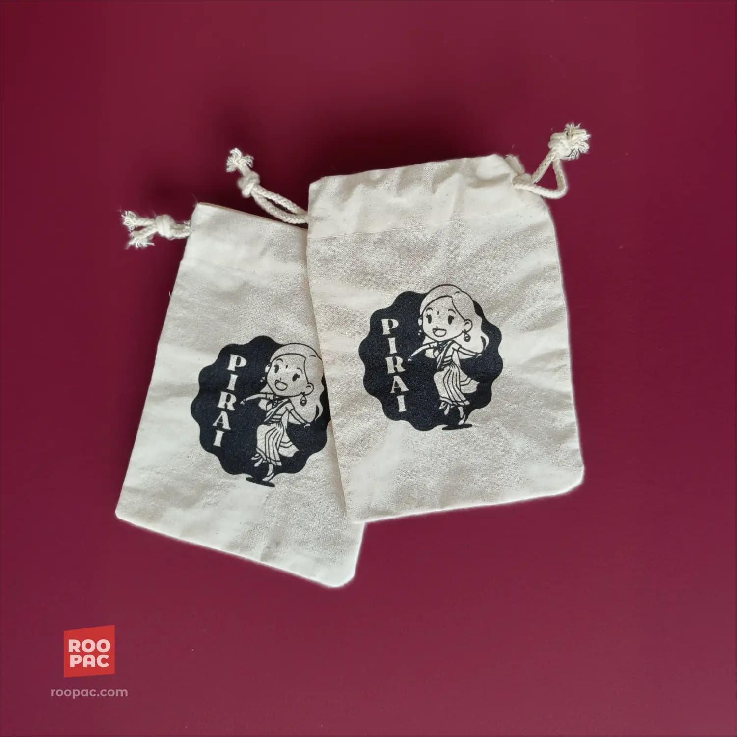 Cotton Drawstring Pouch