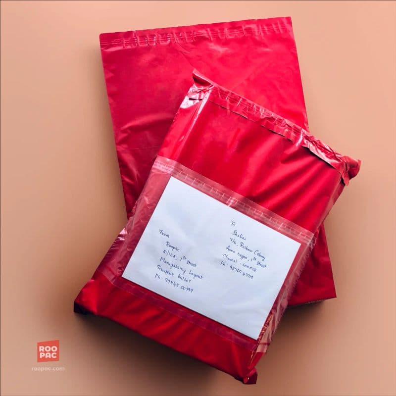 Red Poly Mailer