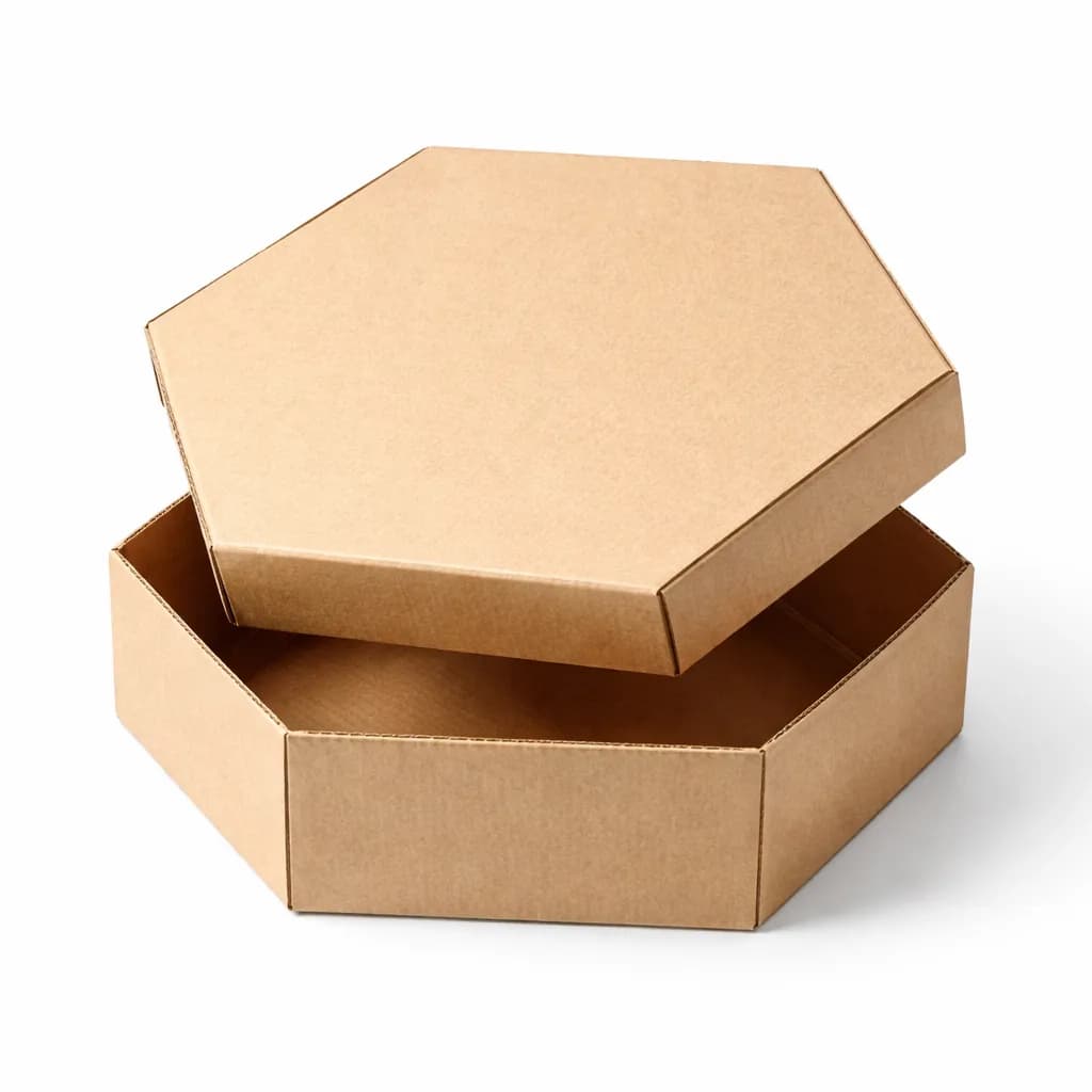 Hexagon Corrugated Box
