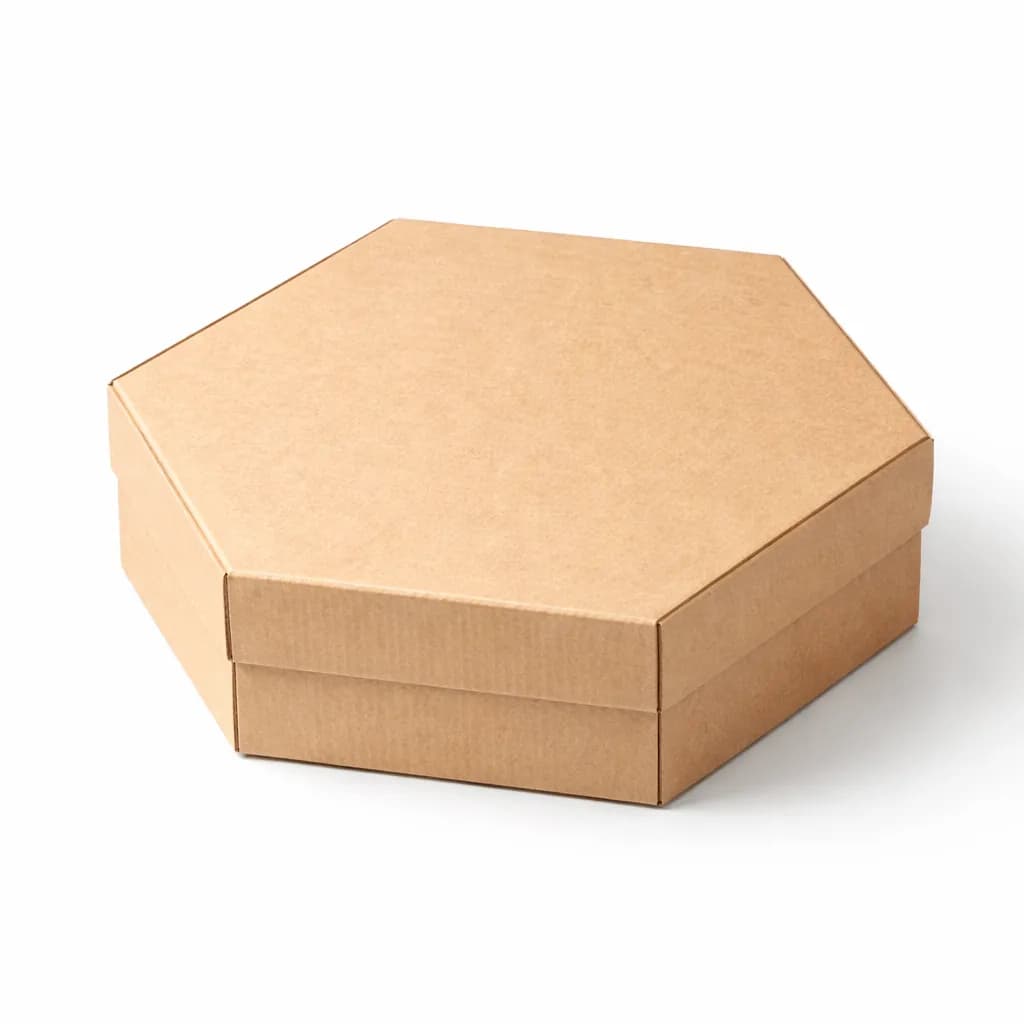 Hexagon Corrugated Box