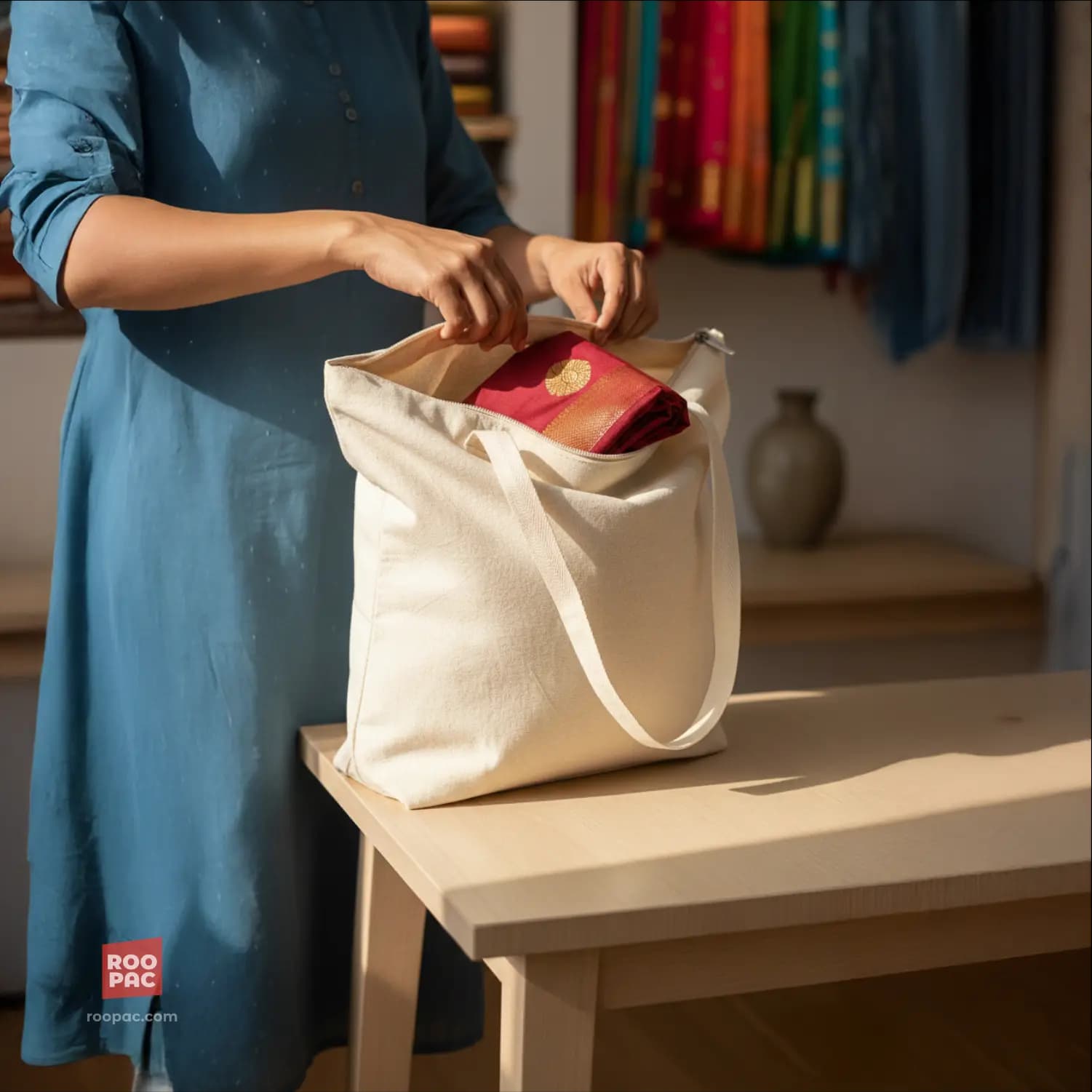 Artisan Cotton Sac