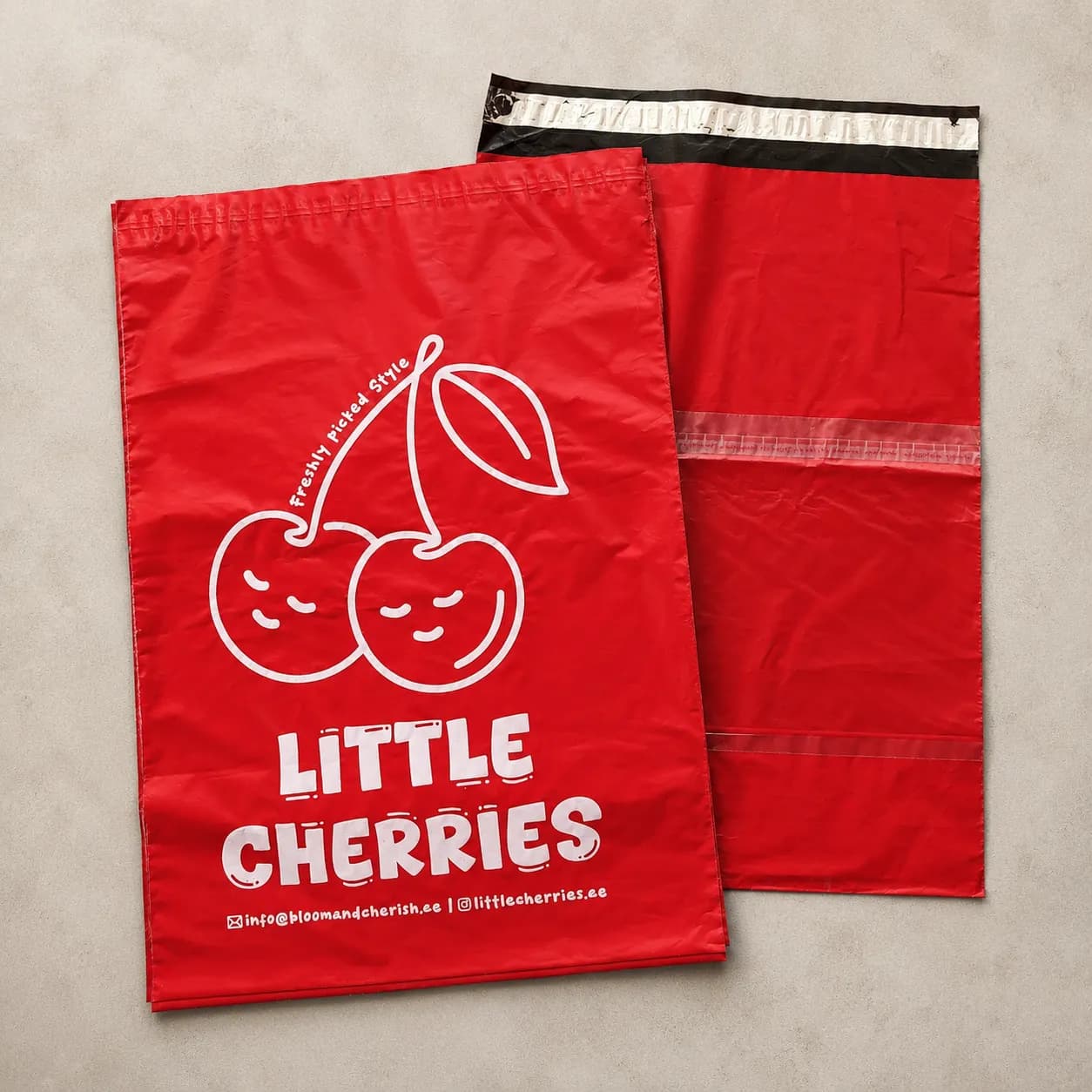 Red Poly Mailer