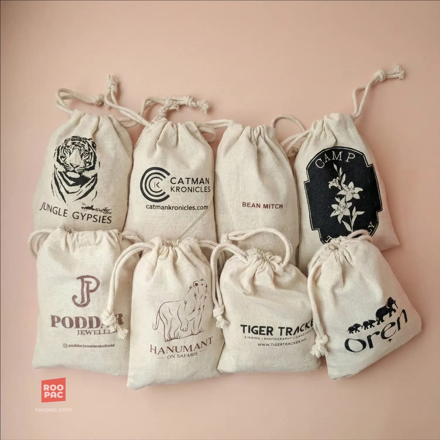 Cotton Drawstring Pouch