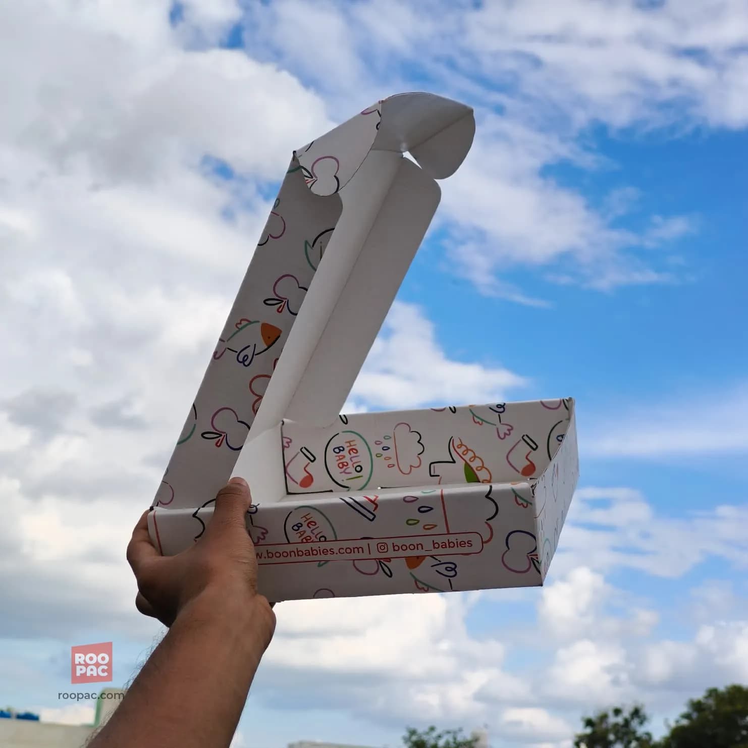 Coloured Shipping Mailer box