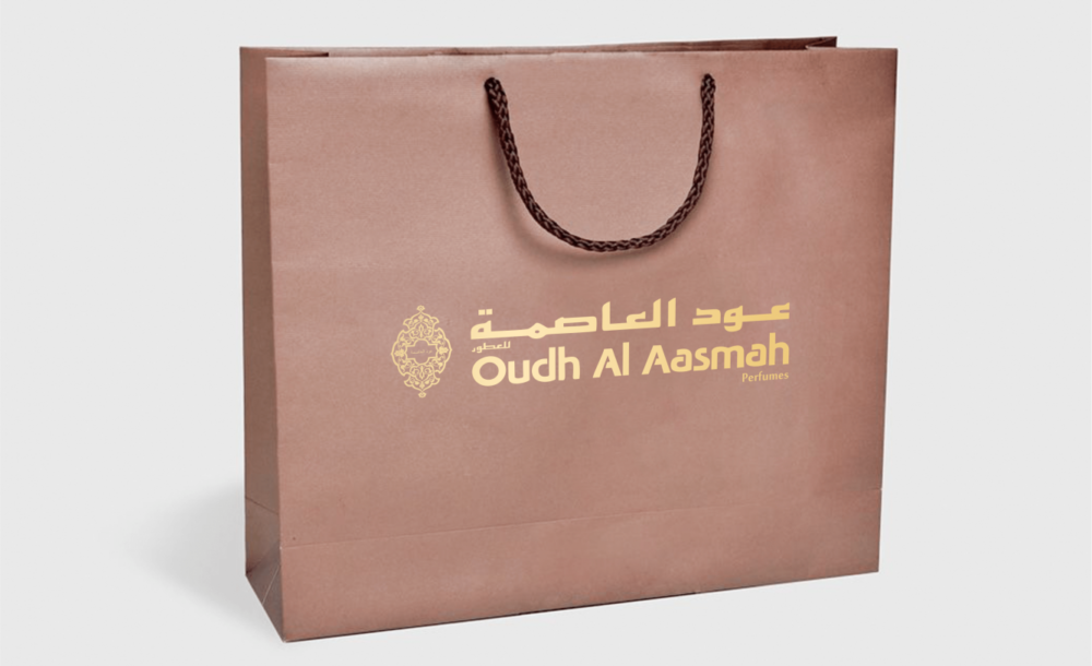 Oudh Al Aasmah Perfumes — Roopac Manufacturer of Kraft Paper Bags