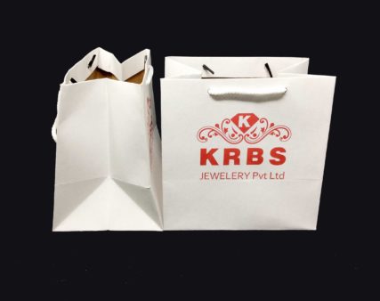 white paper bags