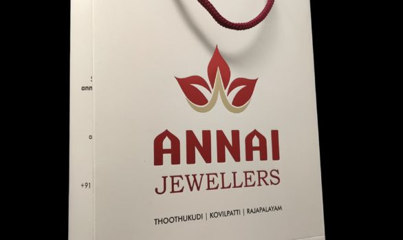 Annai Jewellers paper bags