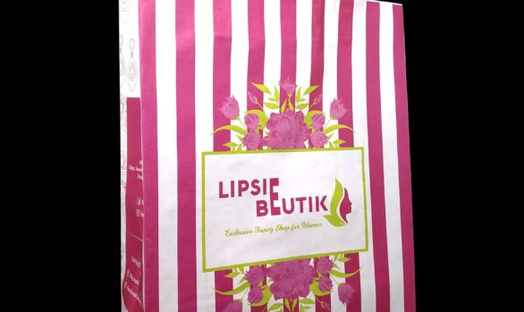 pink and white paper bags tirupur