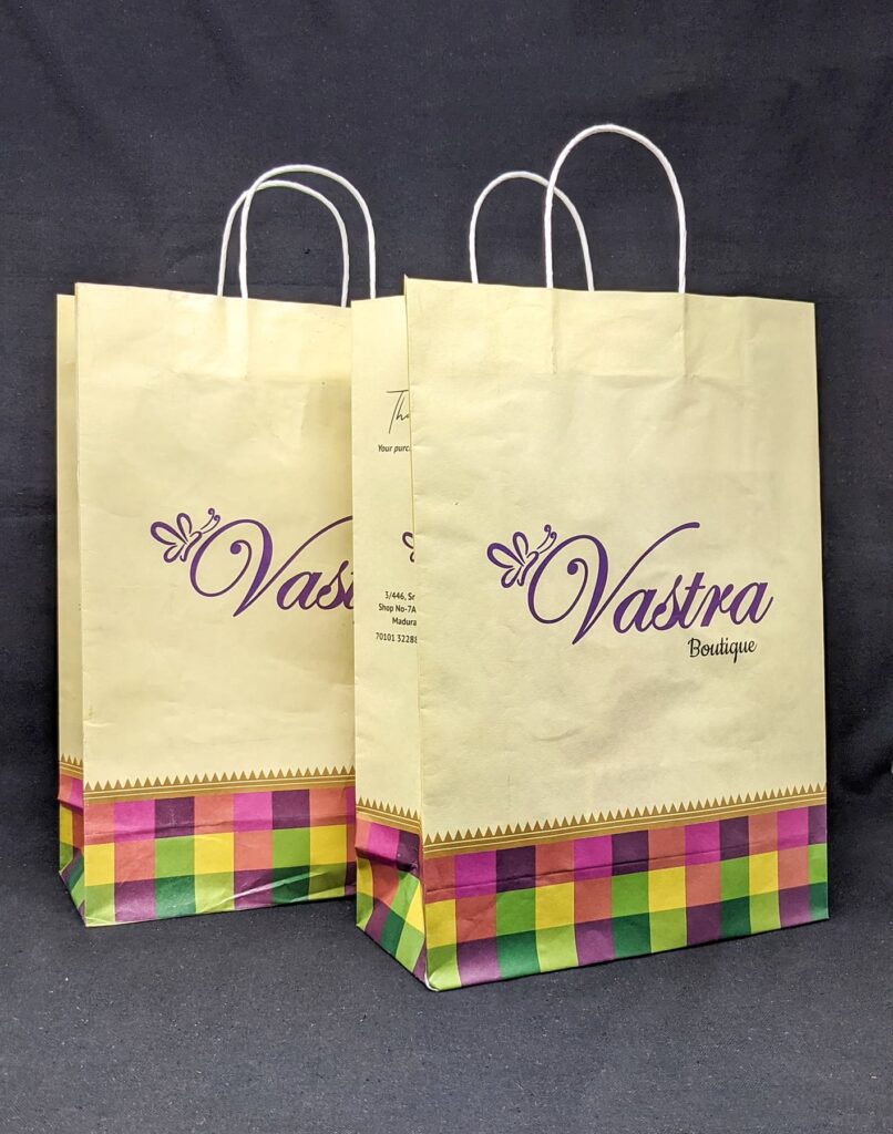 Designer paper bags in madurai