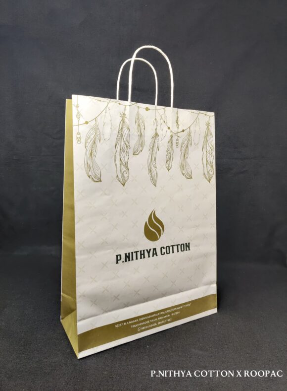 Nithya cotton Custom Paper bags in Namakkal