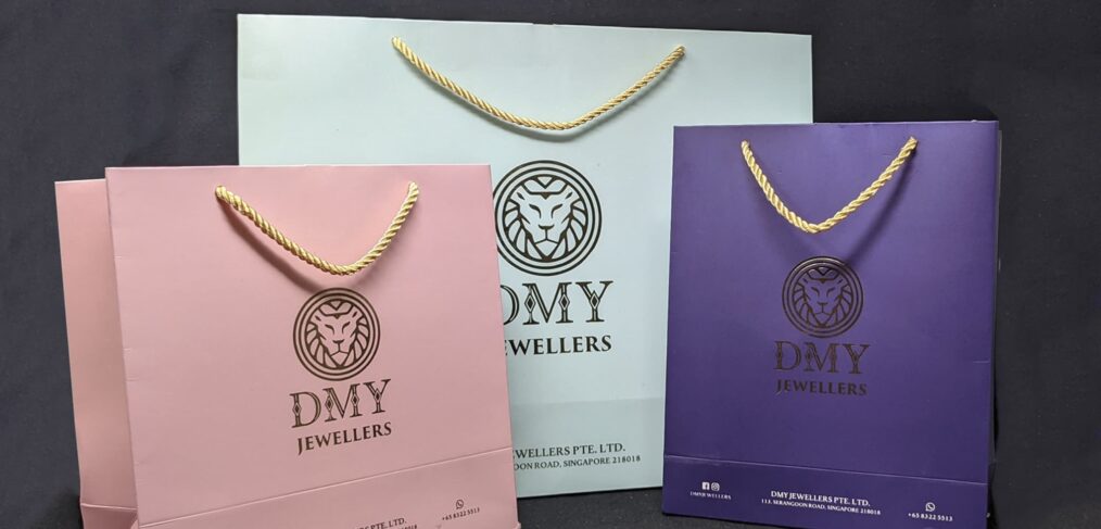 Boutique Jewellery Designer paper bags Singapore