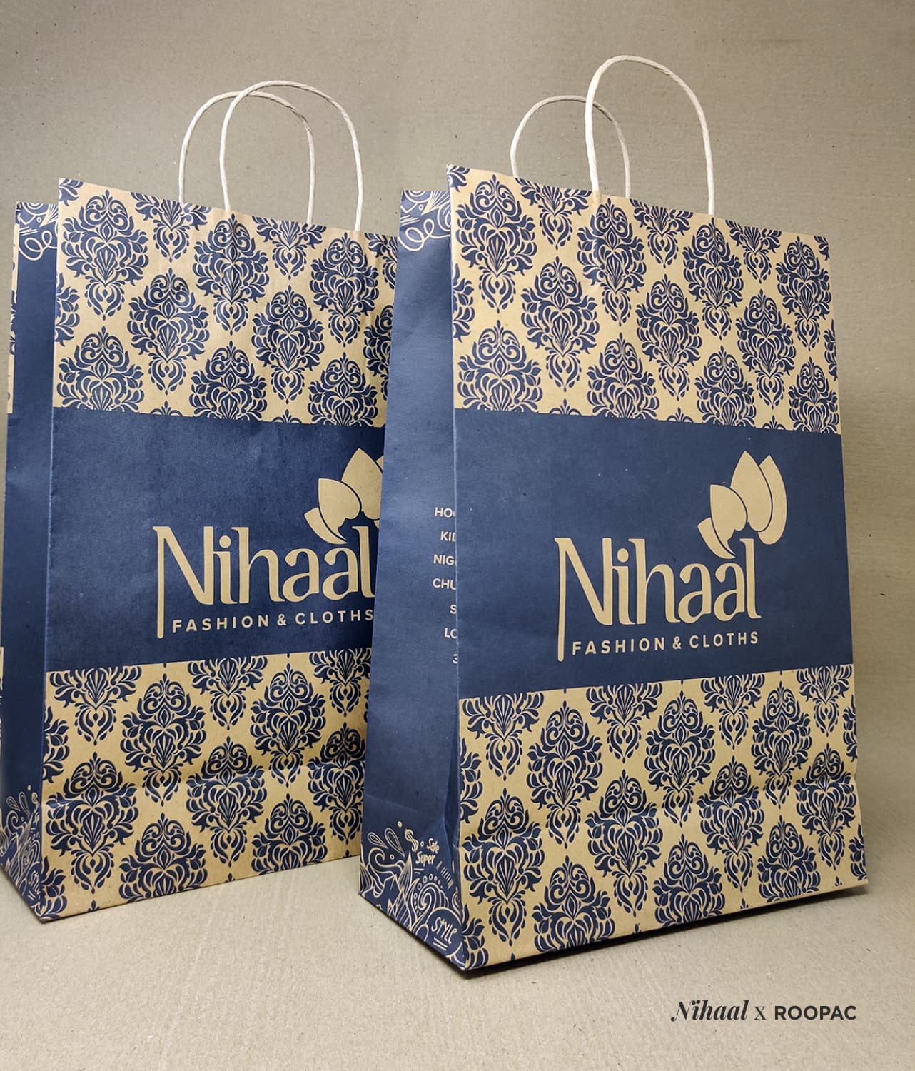 Nihaal Fashion Karur— Roopac Paper Bags & Packaging
