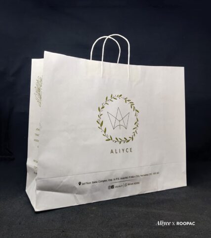 Large size carry bag, Aliyce paper bag Namakkal