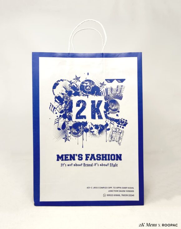 Salem Paper Bags for mens wear
