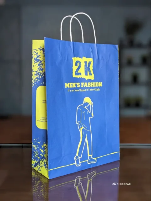 Salem Paper Bags for 2 K mens wear