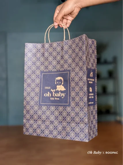 Oh Baby Kraft paper bag