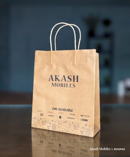 Akash Mobile paper bag