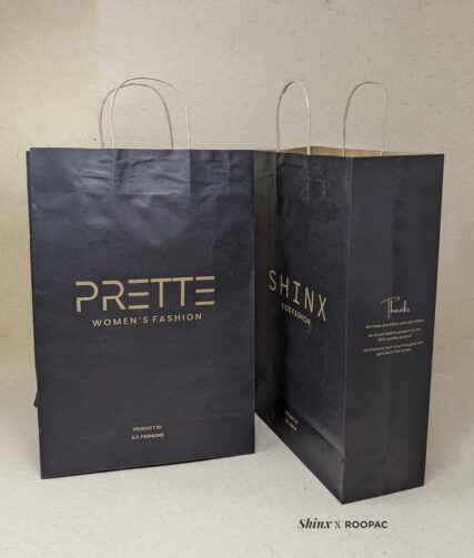 Paper Bags from Shinx & Prette, Tiruppur - style, functionality, and sustainability in one.