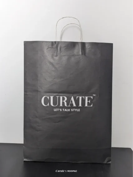 Curate paper bag