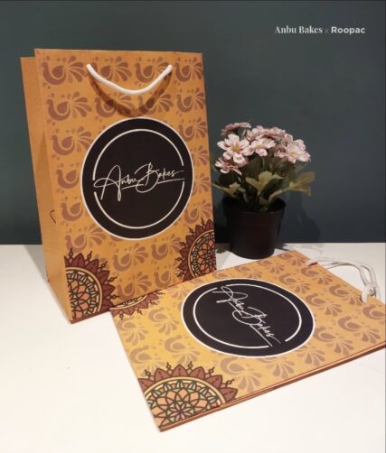 Anbu bakes Singapore Paper Bags