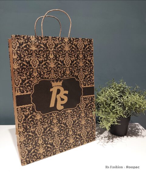 Chic Paper Bag from RS Fashion Hub, Ranipet, adding style to your shopping.