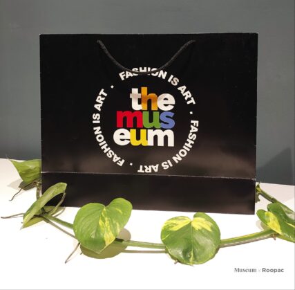 Paper Bag from The Museum, Washington, DC, USA - a blend of fashion and art.