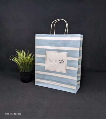 Baby Co Eco-friendly paper bag for kids wear shop