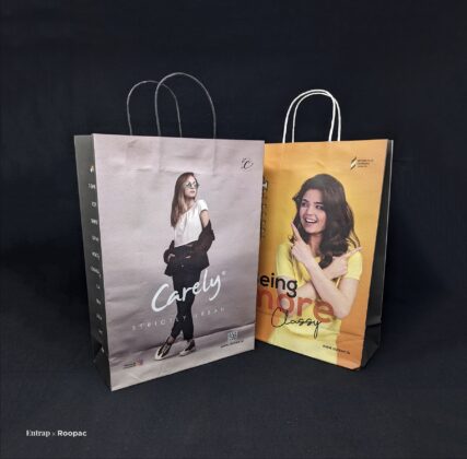 High Quality Paper Shopping Bag from Entrap Casuals - stylish and sustainable