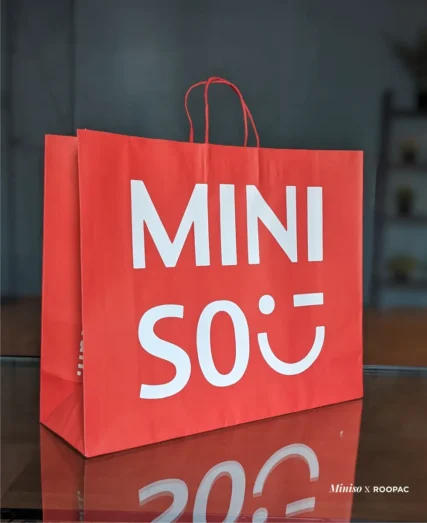 Miniso paper bag, Tirupur
