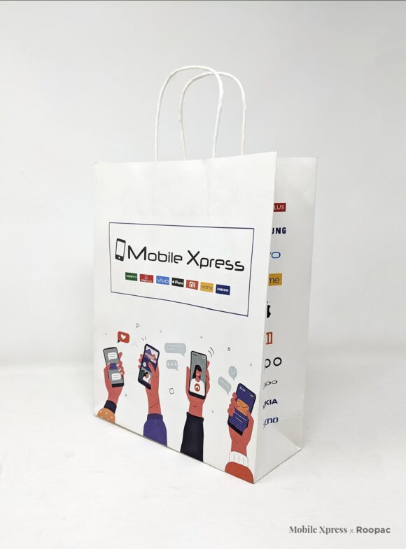Customized Paper Bag for Mobile Xpress, Andaman