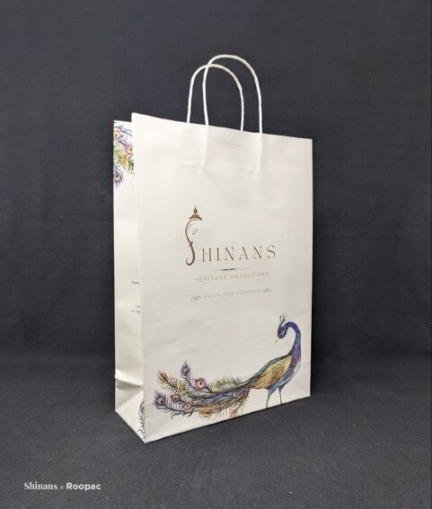 Premium Luxury Paper Bag designed for Shinans, Scarborough
