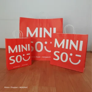 Miniso Tiruppur introduces its fresh, contemporary paper bag