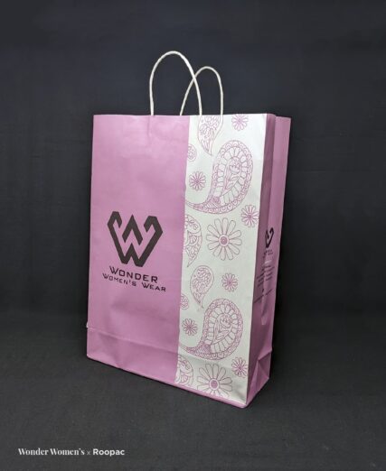 Eco-friendly Paper Bag designed for Wonder Women's Wear