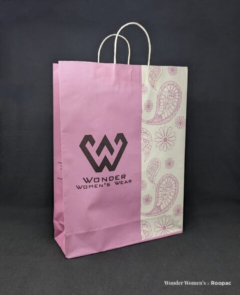 Durable and stylish Designer Paper Bag from Wonder Women's Wear