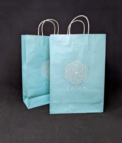 Paper Bags for Zaira Designs, Malappuram, Kerala - Making Your Shopping Extra Special