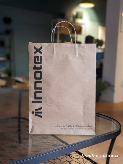 Innotex Brown Kraft Paper Bag: Perfect for School Uniforms