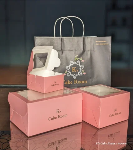 K's cake room paper bags and cake boxes, Tiruppur