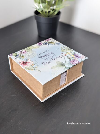 Premium gold-foil rigid boxes for Lorganzaa