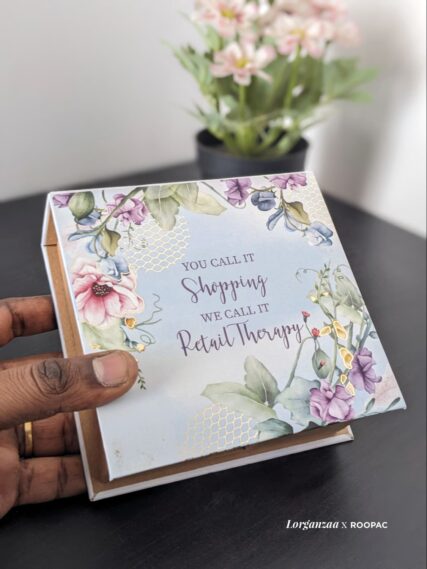 Premium gold-foil rigid boxes for Lorganzaa