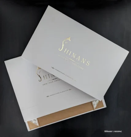 Shinans luxury gold foil magnetic box