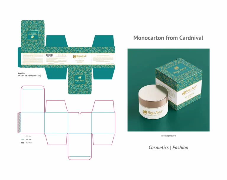 Roopac's innovative packaging design service for a luxury skincare product