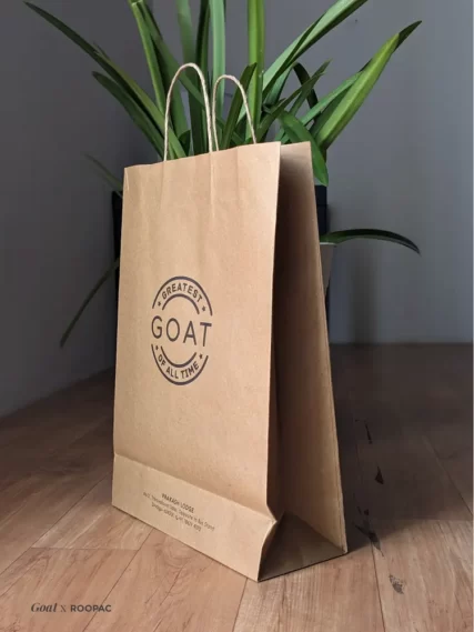 Goat Clothing Store Durable Kraft Paper Bag, Dindigul