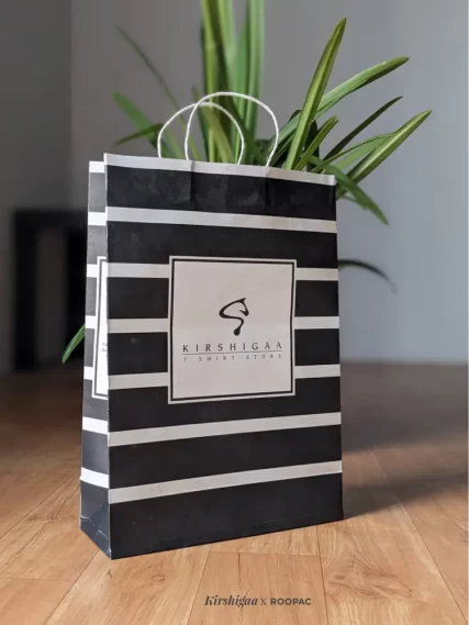 Kirshigaa T Shirt Store Paper Bag, Tiruppur
