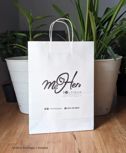 mehers boutique, designer paper bags in calicut, kerala