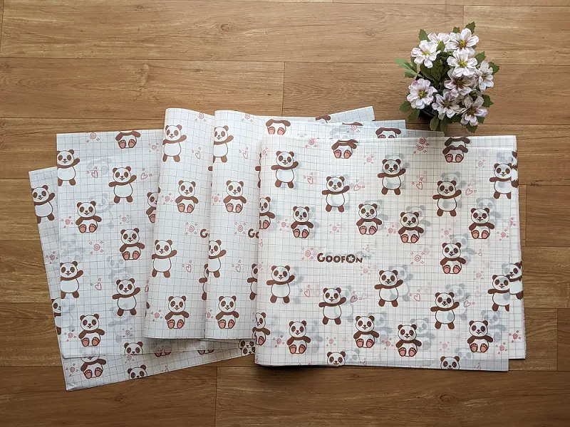 Goofon panda printed tissue paper from roopac