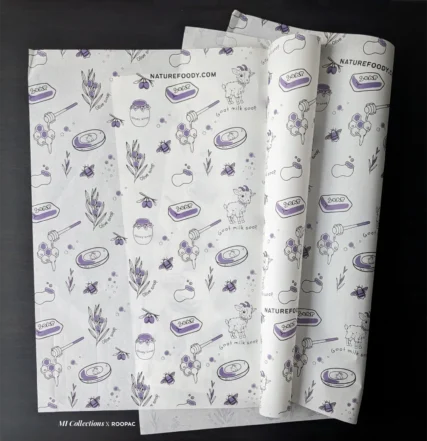 Nature foodie tissue paper