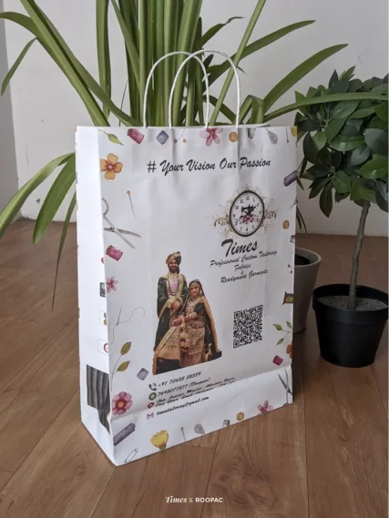Times printed Paper bag Andaman