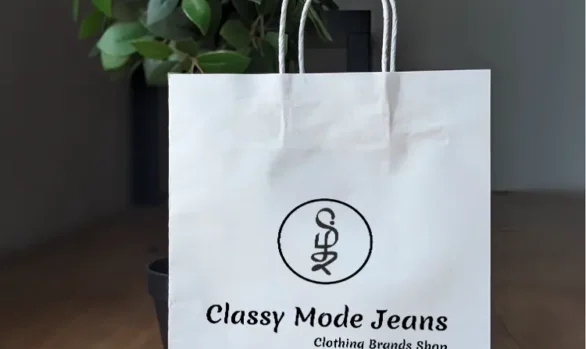 Classy mode jeans paper bag Kanniyakumari