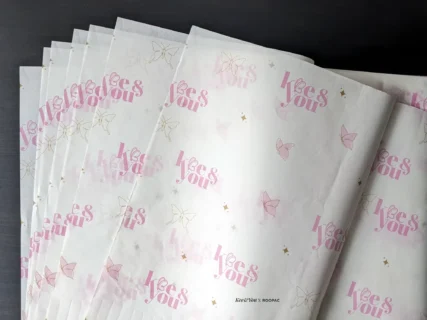 Colorful tissue paper by Kee & You for vibrant packaging