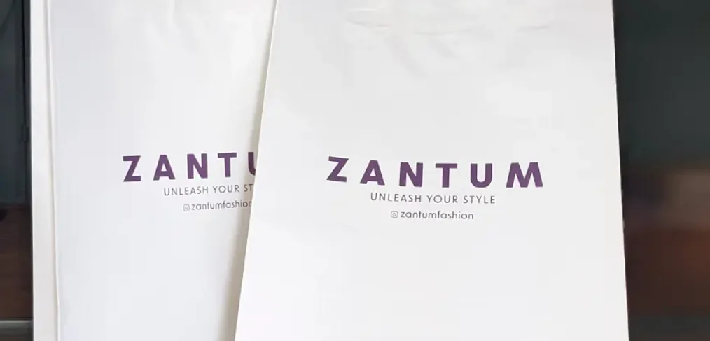 Zantum's stylish paper bag reflecting Madurai fashion